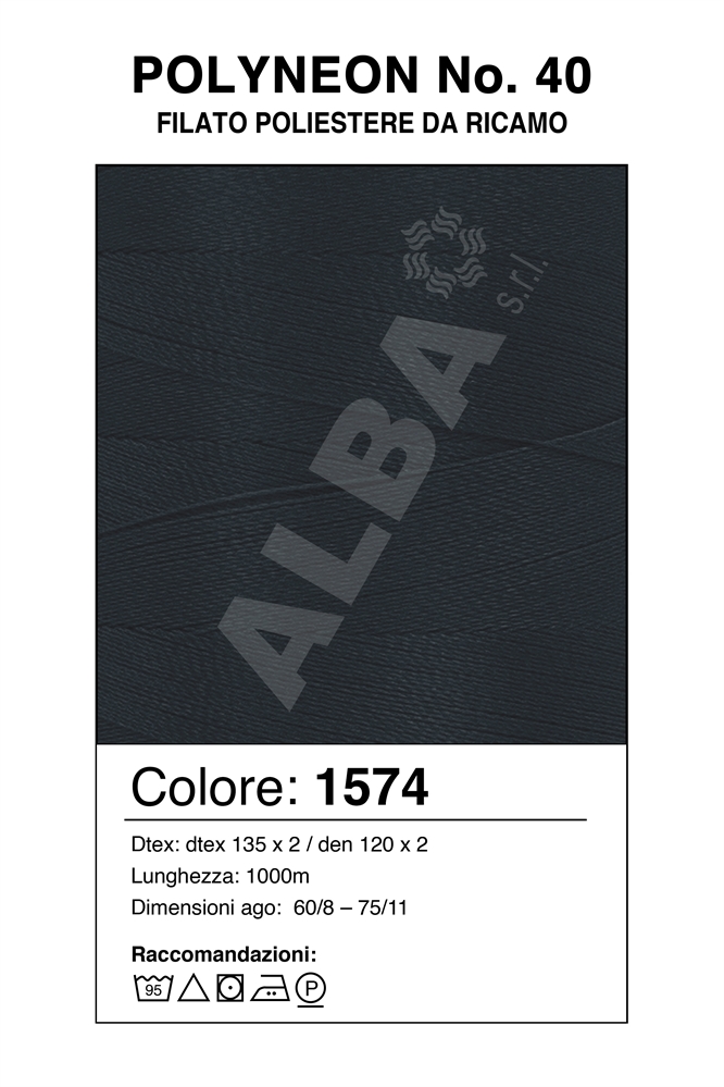MADEIRA POLYNEON 40/1000 Col. 1574 BLUE SCURO