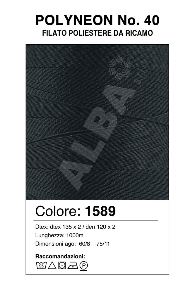 MADEIRA POLYNEON 40/1000 Col. 1589 BLUE SCURO