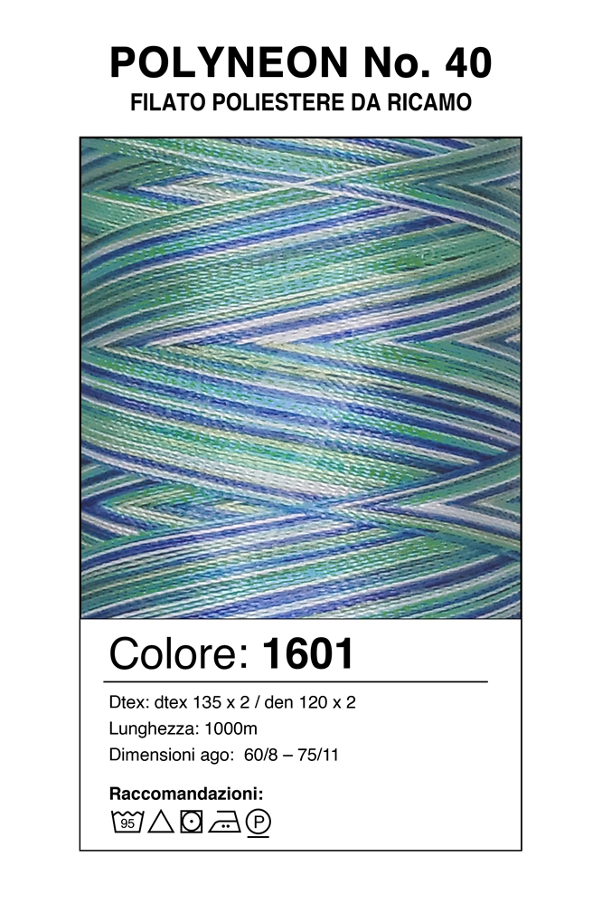 MADEIRA POLYNEON 40/1000 Col. 1601 ASTRO MULTICOLOR