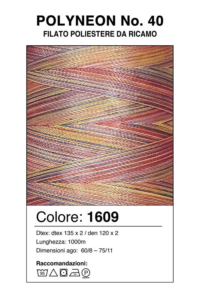 MADEIRA POLYNEON 40/1000 Col. 1609 ASTRO MULTICOLOR