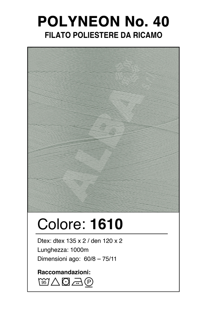 MADEIRA POLYNEON 40/1000 Col. 1610 GRIGIO