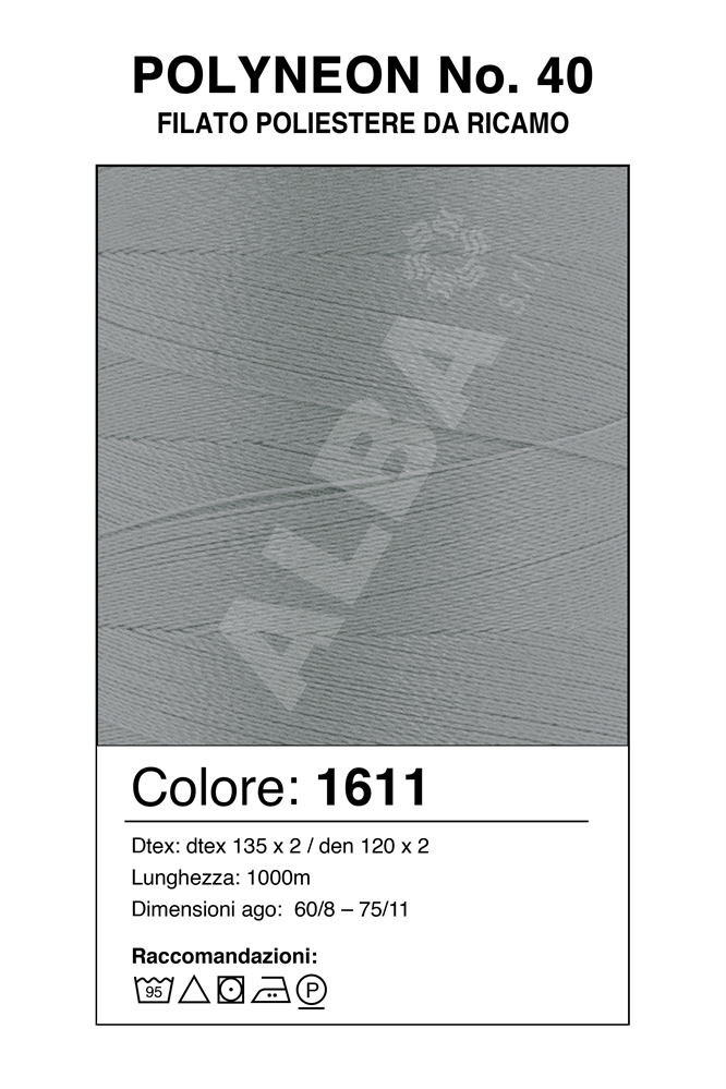 MADEIRA POLYNEON 40/1000 Col. 1611 GRIGIO