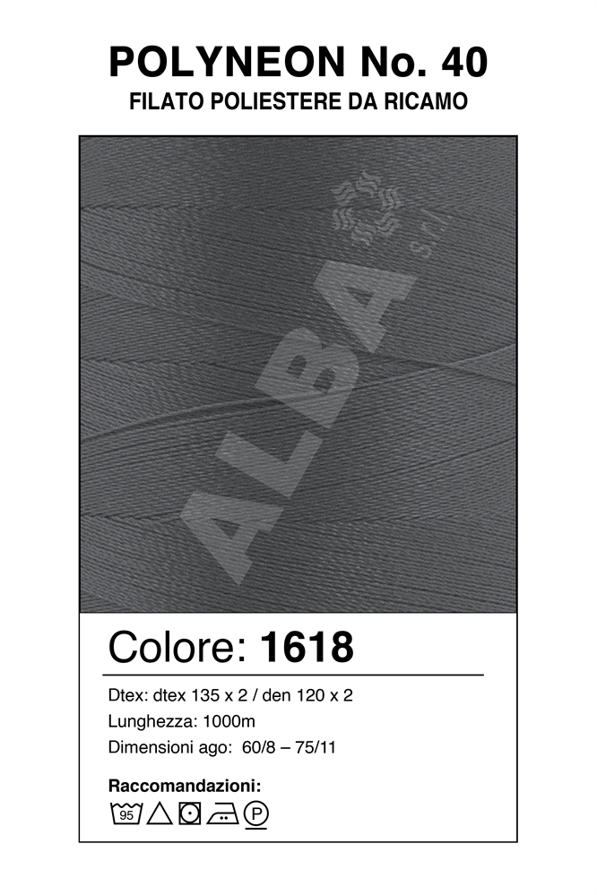 MADEIRA POLYNEON 40/1000 Col. 1618 GRIGIO