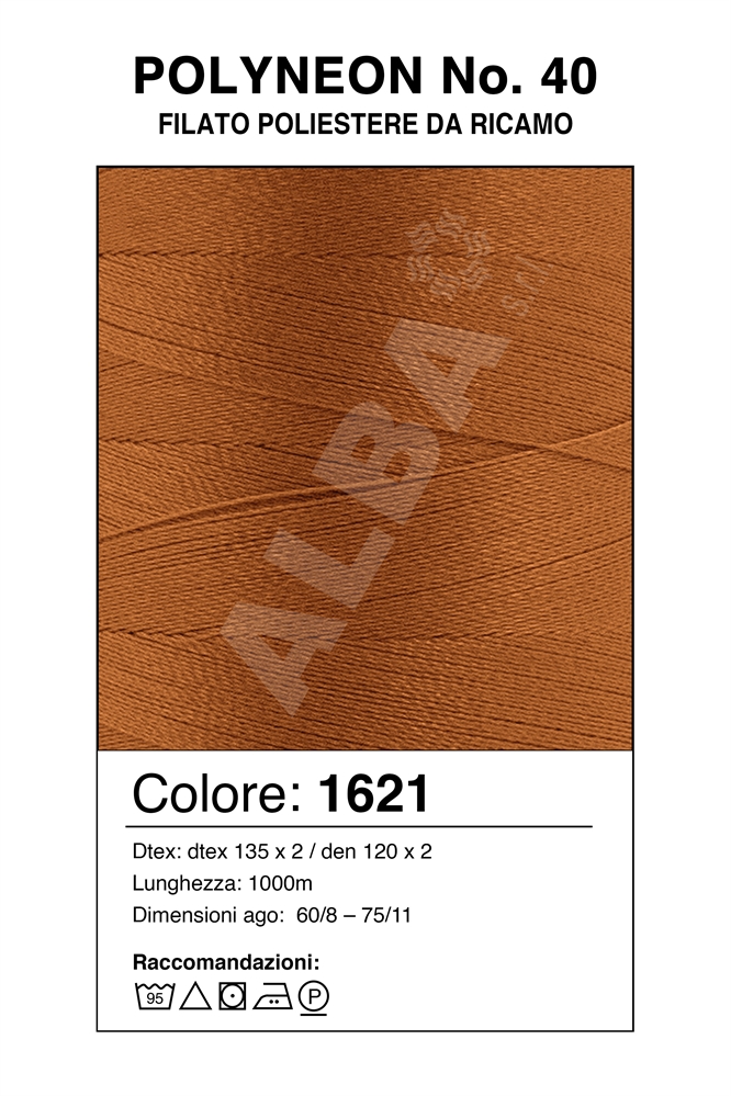 MADEIRA POLYNEON 40/1000 Col. 1621 ARANCIONE/RUGGINE