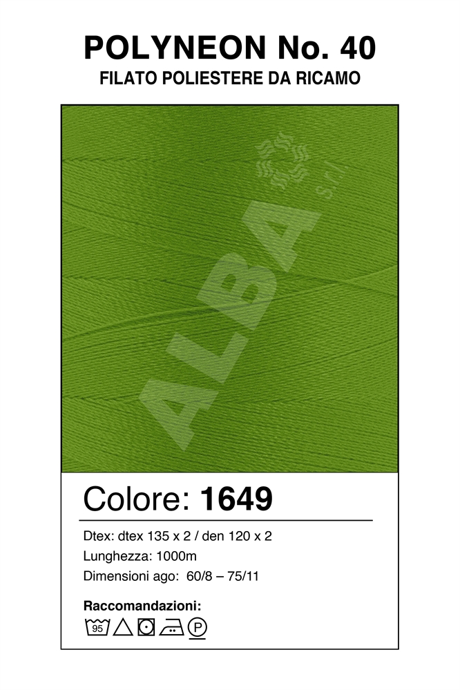 MADEIRA POLYNEON 40/1000 Col. 1649 VERDE