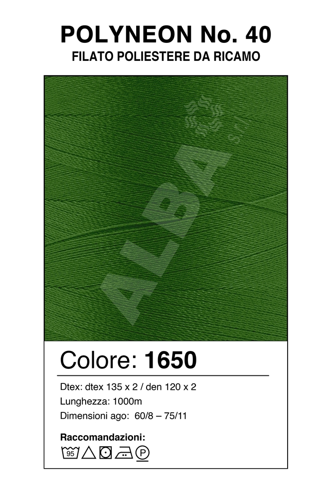 MADEIRA POLYNEON 40/1000 Col. 1650 VERDE