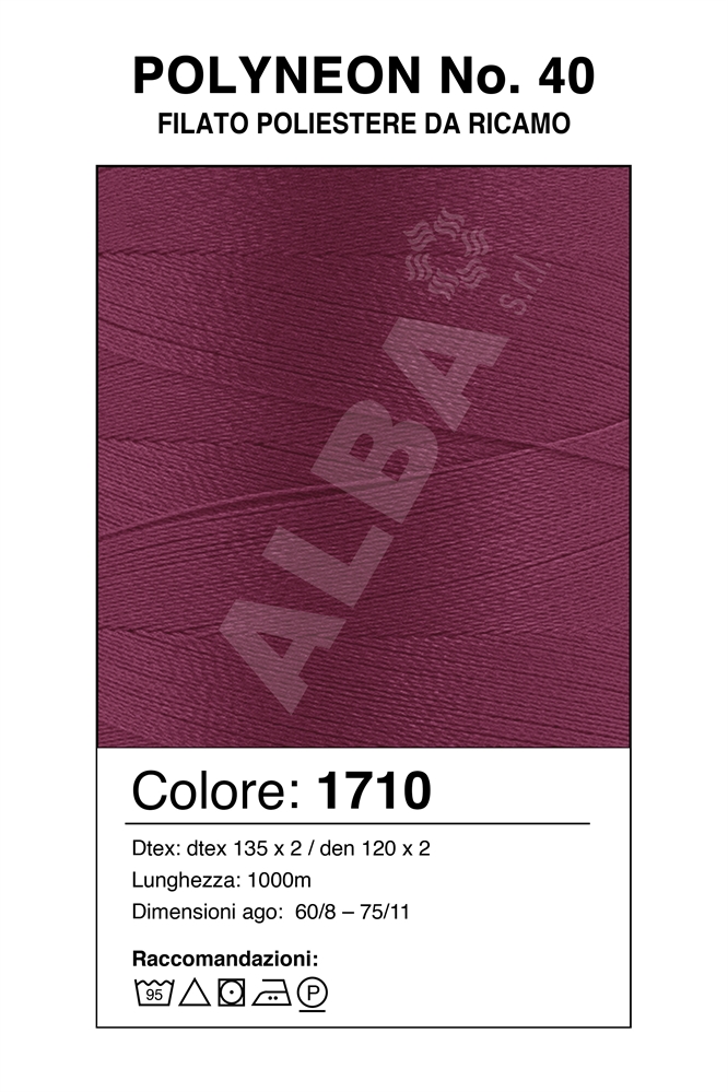 MADEIRA POLYNEON 40/1000 Col. 1710 VIOLA SACRO