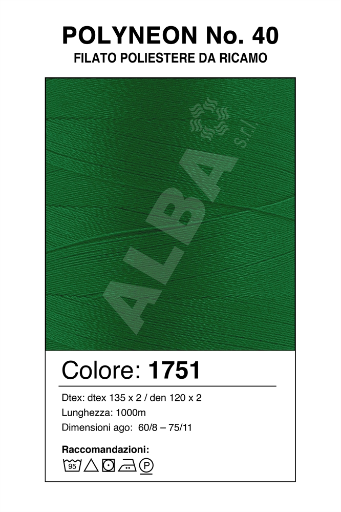 MADEIRA POLYNEON 40/1000 Col. 1751 VERDE