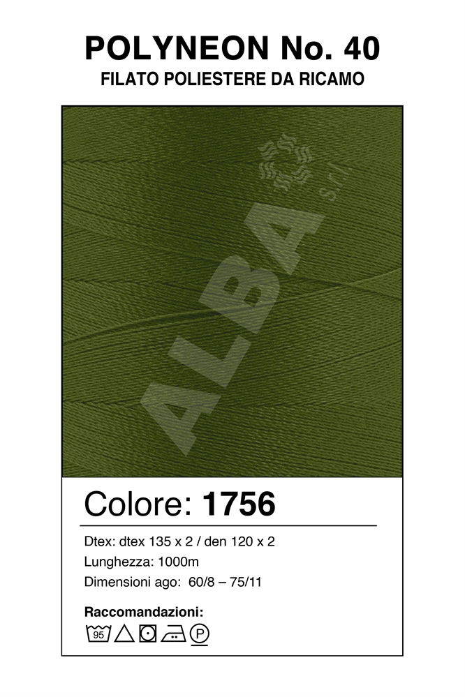 MADEIRA POLYNEON 40/1000 Col. 1756 VERDE