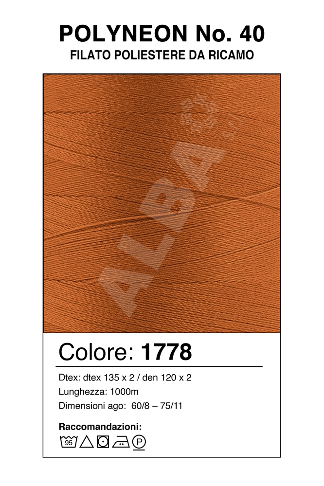 MADEIRA POLYNEON 40/1000 Col. 1778 ARANCIONE