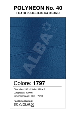 MADEIRA POLYNEON 40/1000 Col. 1797 BLUE