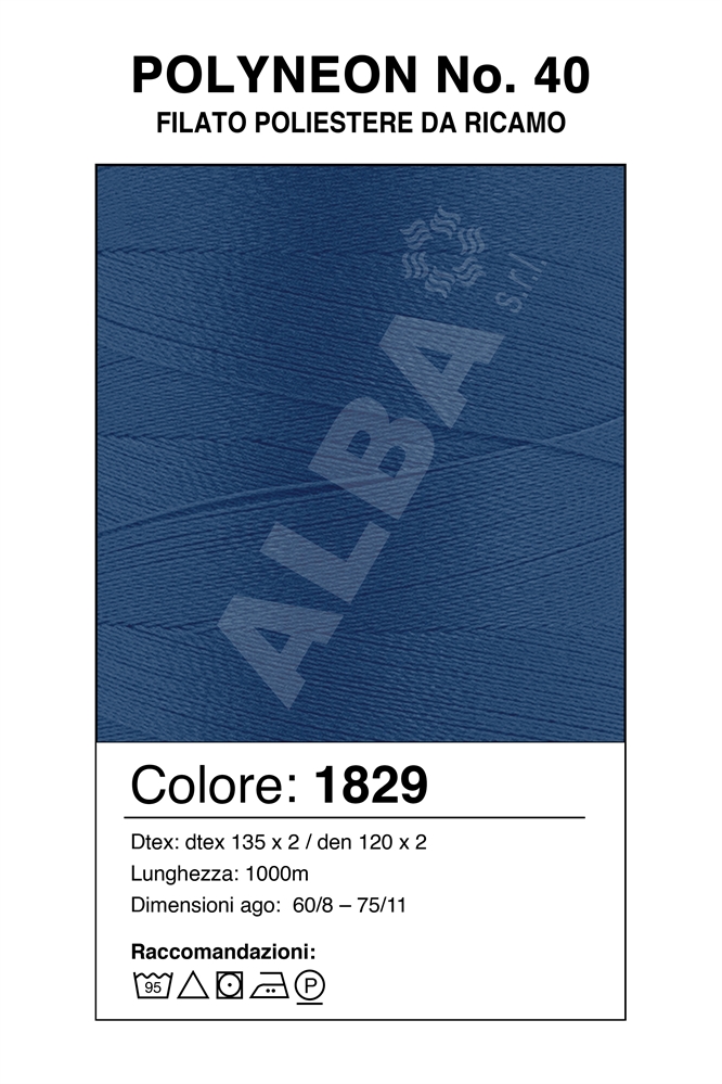 MADEIRA POLYNEON 40/1000 Col. 1829 BLUE