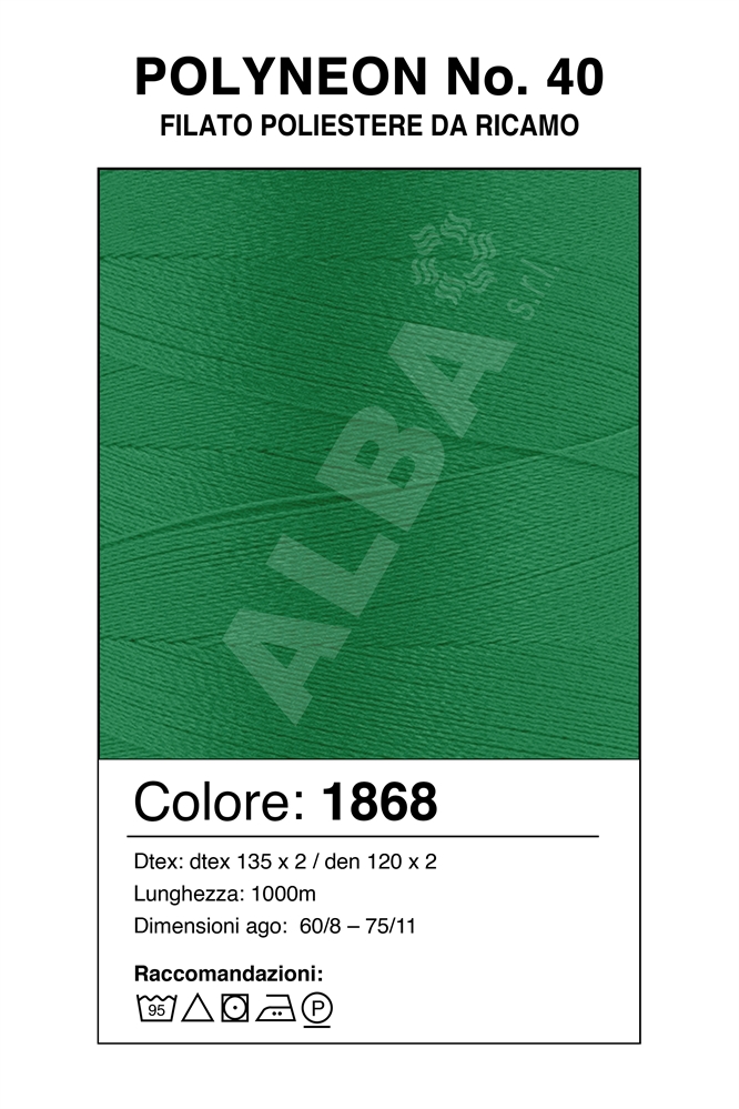 MADEIRA POLYNEON 40/1000 Col. 1868 VERDE