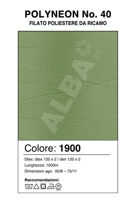 MADEIRA POLYNEON 40/1000 Col. 1900 VERDE