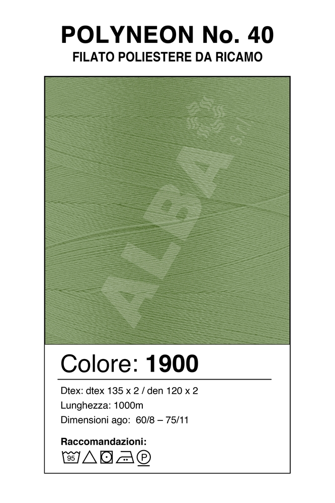 MADEIRA POLYNEON 40/1000 Col. 1900 VERDE
