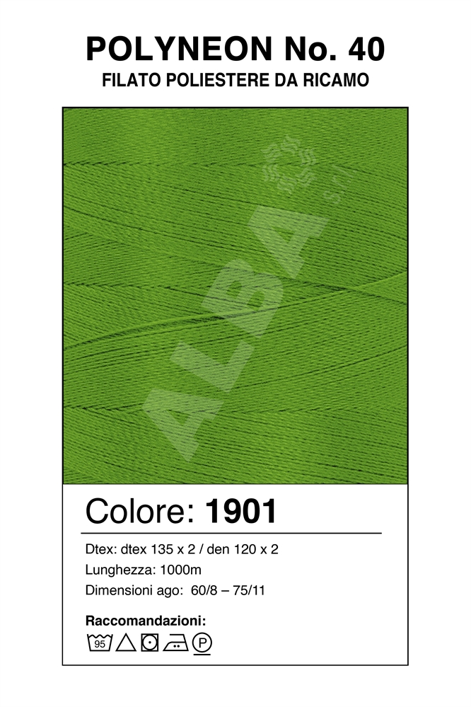 MADEIRA POLYNEON 40/1000 Col. 1901 FLUORESCENT