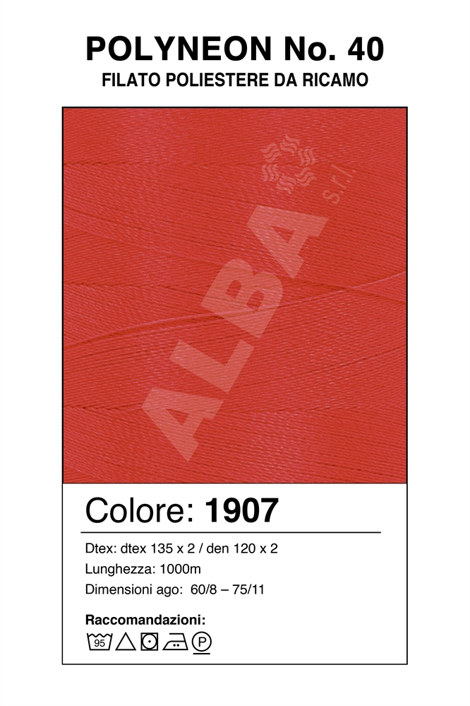 MADEIRA POLYNEON 40/1000 Col. 1907 FLUORESCENT