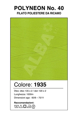 MADEIRA POLYNEON 40/1000 Col. 1935 FLUORESCENT