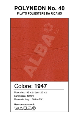 MADEIRA POLYNEON 40/1000 Col. 1947 FLUORESCENT