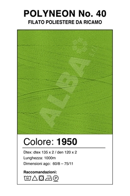 MADEIRA POLYNEON 40/1000 Col. 1950 FLUORESCENT