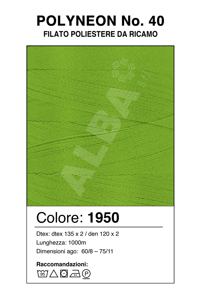 MADEIRA POLYNEON 40/1000 Col. 1950 FLUORESCENT
