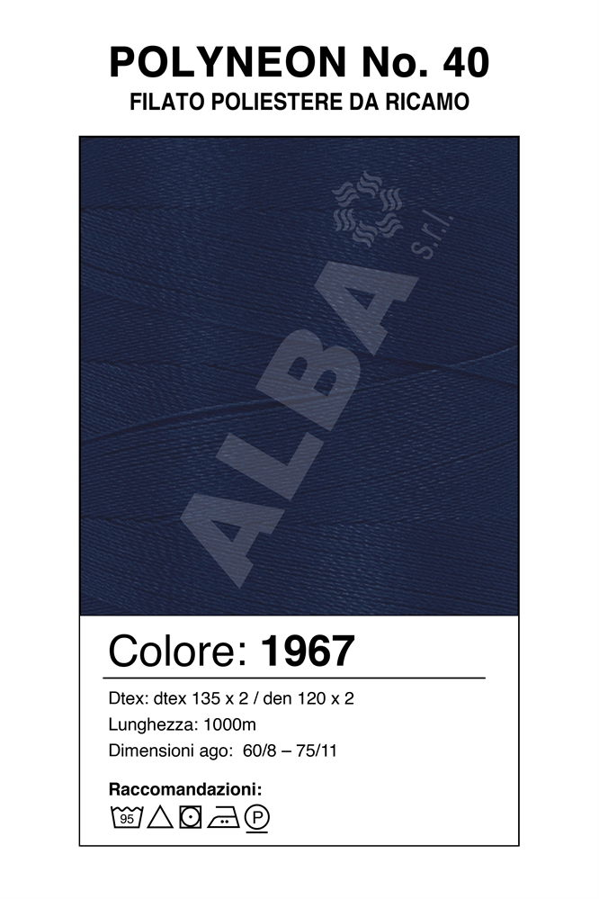 MADEIRA POLYNEON 40/1000 Col. 1967 BLUE