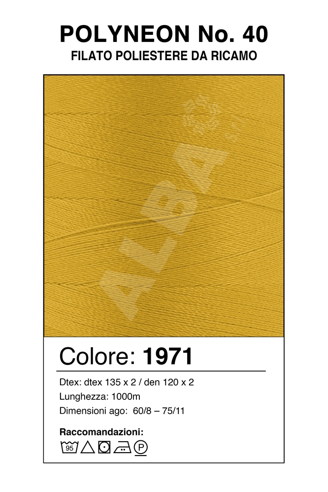 MADEIRA POLYNEON 40/1000 Col. 1971 GIALLO