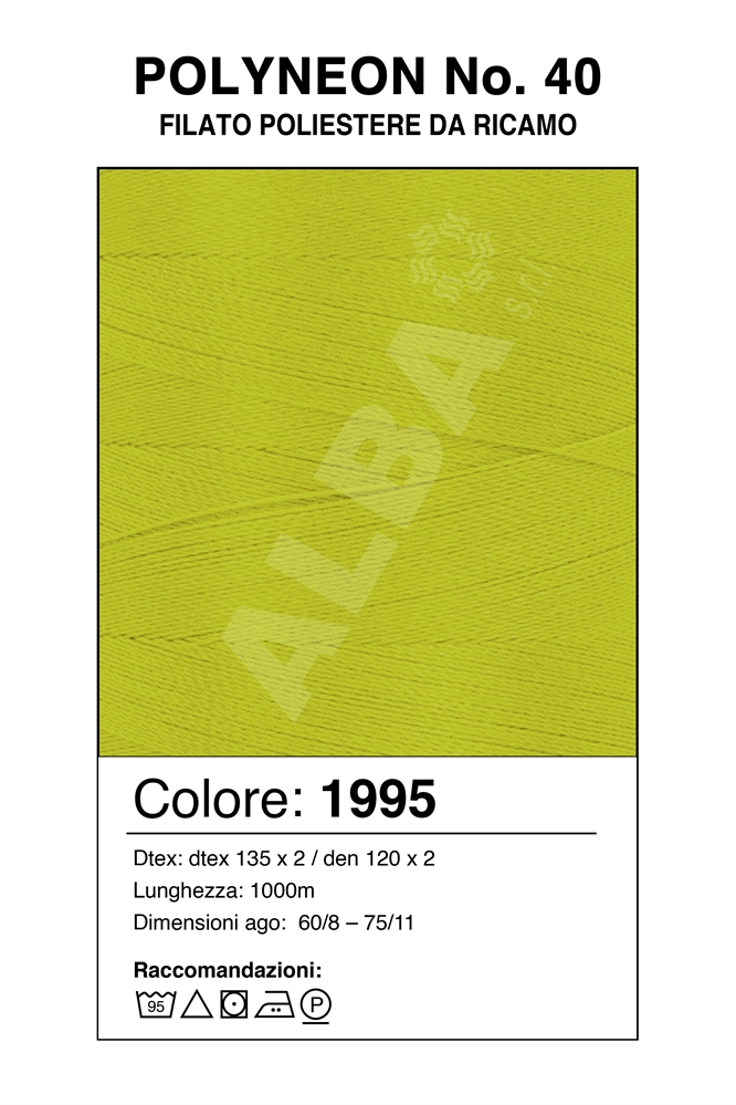 MADEIRA POLYNEON 40/1000 Col. 1995 FLUORESCENT