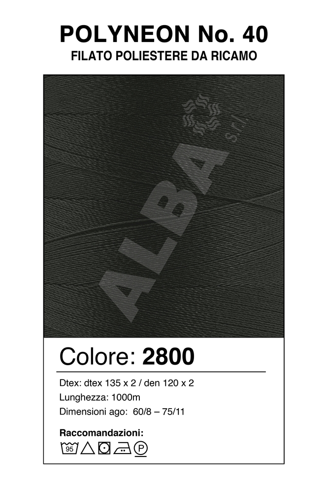 MADEIRA POLYNEON 40/1000 Col. 2800 TUNNEL DRY FINISHER
