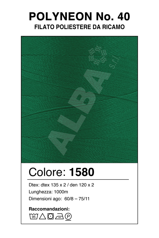 MADEIRA POLYNEON 40/1000 Col. 1580 VERDE