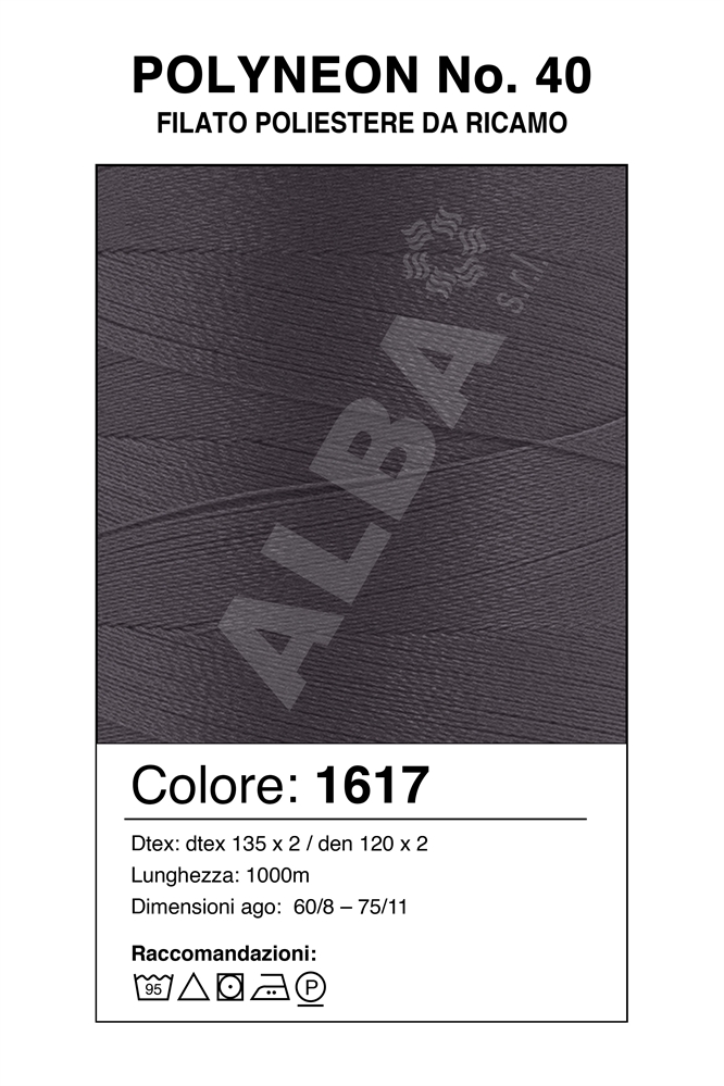 MADEIRA POLYNEON 40/1000 Col. 1617 GRIGIO