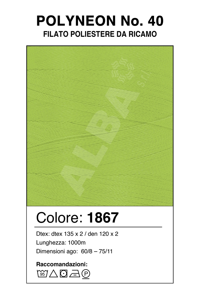MADEIRA POLYNEON 40/1000 Col. 1867 FLUORESCENT