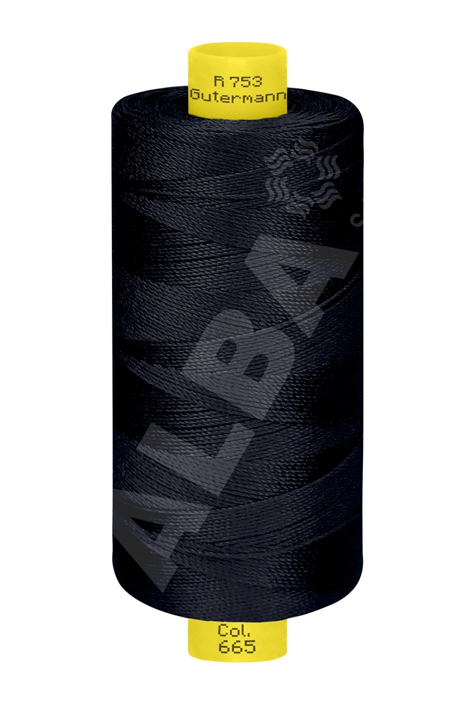 FILATO GUTERMANN R753 100% SETA 400MT COL.0665 BLU NOTTE