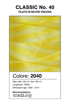 MADEIRA CLASSIC 40/1000 Col. 2040 OMBRE' MULTICOLOR
