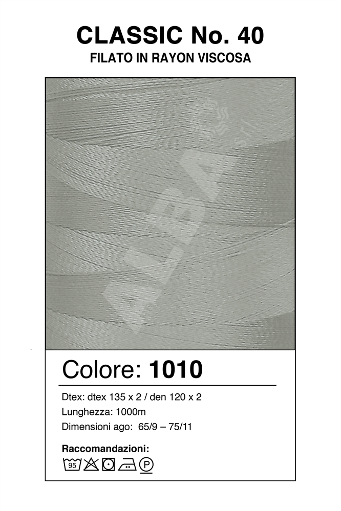 MADEIRA CLASSIC 40/1000 Col. 1010 GRIGIO