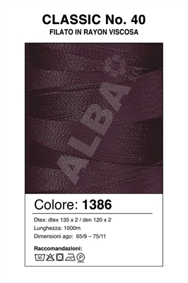 MADEIRA CLASSIC 40/1000 Col. 1386