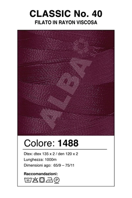 MADEIRA CLASSIC 40/1000 Col. 1488