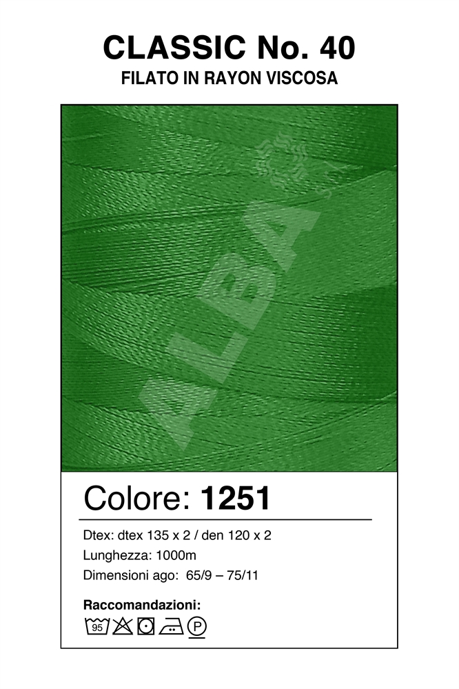 MADEIRA CLASSIC 40/1000 Col. 1251