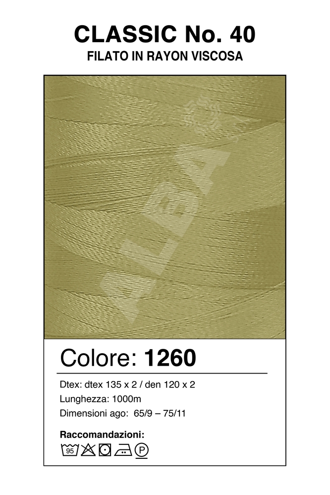 MADEIRA CLASSIC 40/1000 Col. 1260