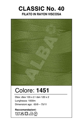 MADEIRA CLASSIC 40/1000 Col. 1451