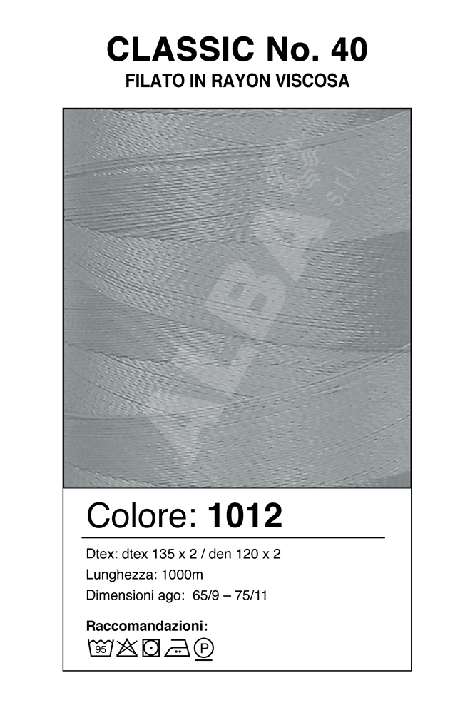 MADEIRA CLASSIC 40/1000 Col. 1012 GRIGIO