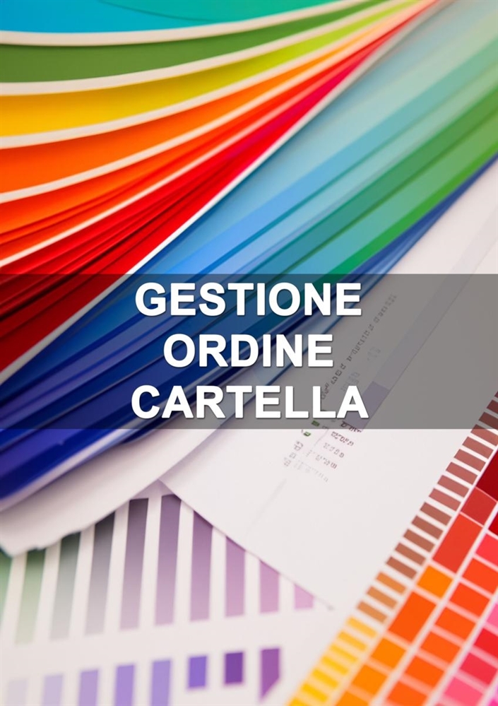 GESTIONE ORDINE CARTELLA COLORI FILATO