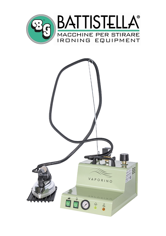 CALDAIA BATTISTELLA VAPORINO MAXI 2,8L CON FERRO GREEN (VERDE)