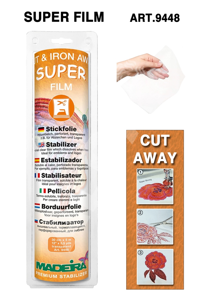 ROTOLO AVALON SUPER FILM ART.9448 BIANC0 30CM X 5MT