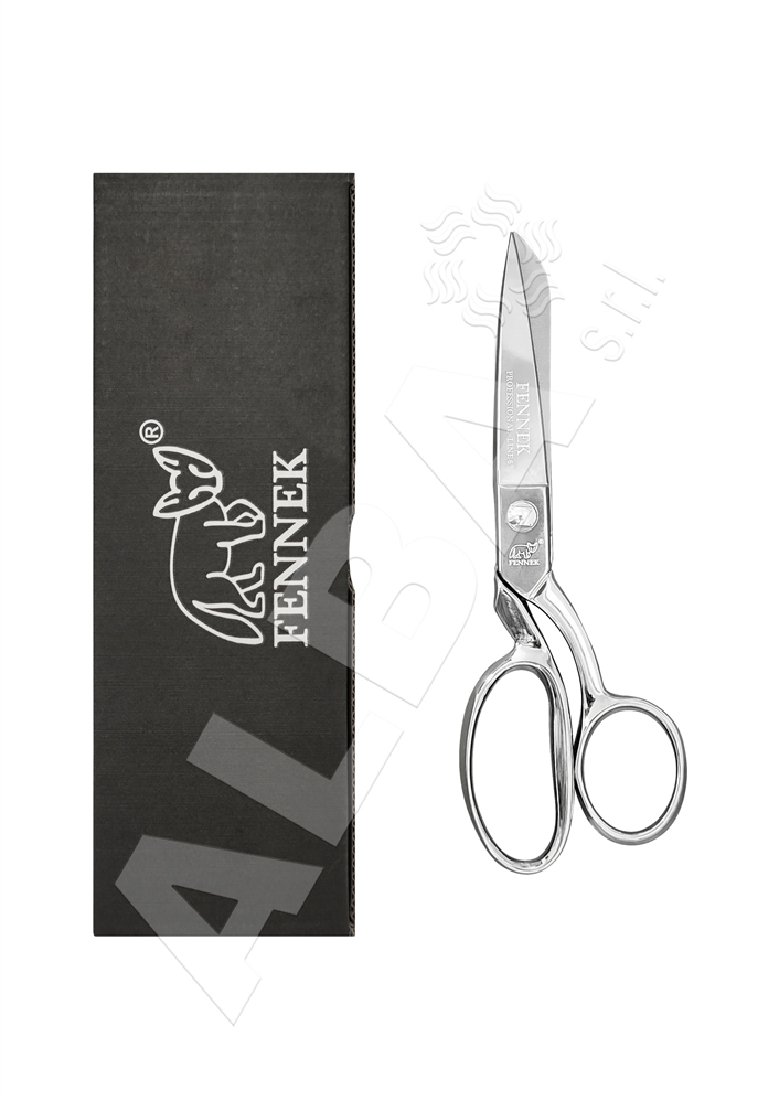 FORBICE RIFILO 6 FENNEK C40/6 TUTTA NICHELATA - 15,5CM