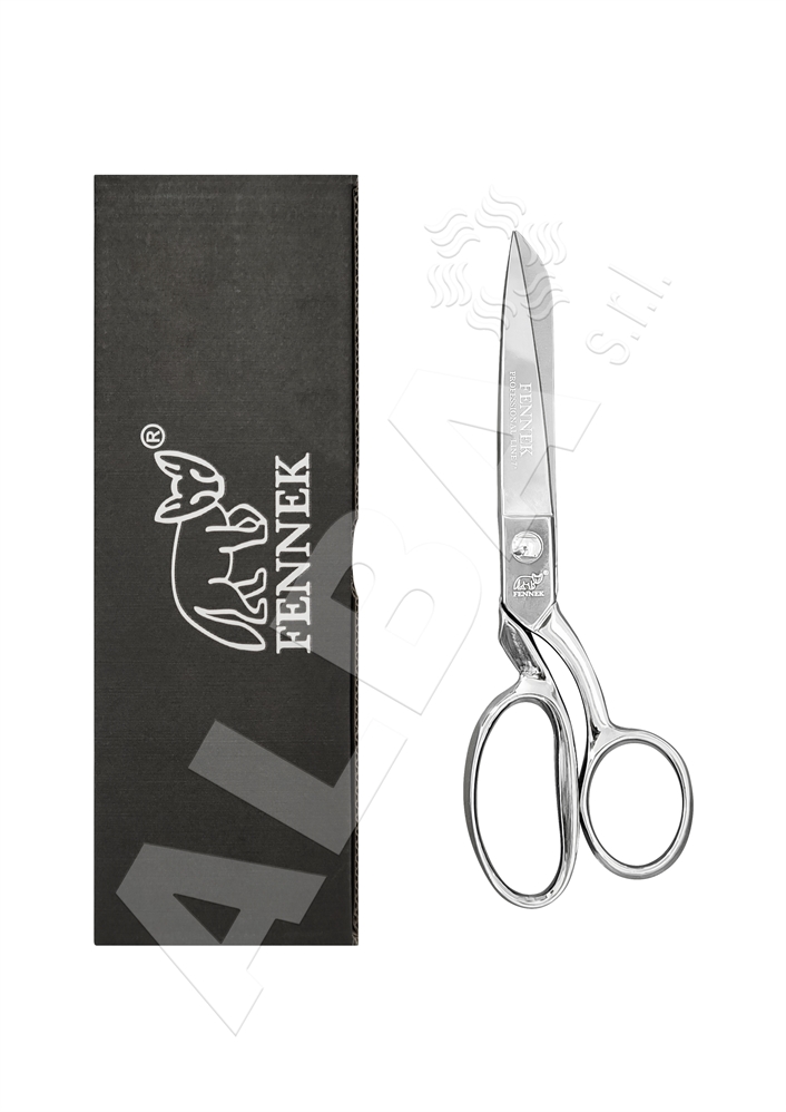 FORBICE RIFILO 7 FENNEK C40/7 TUTTA NICHELATA - 17,5CM