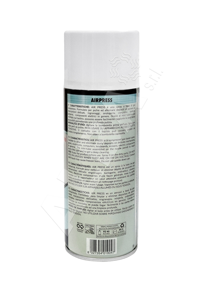 SPRAY AIRPRESS PULITORE AD ARIA COMPRESSA 400ML (slc B295)