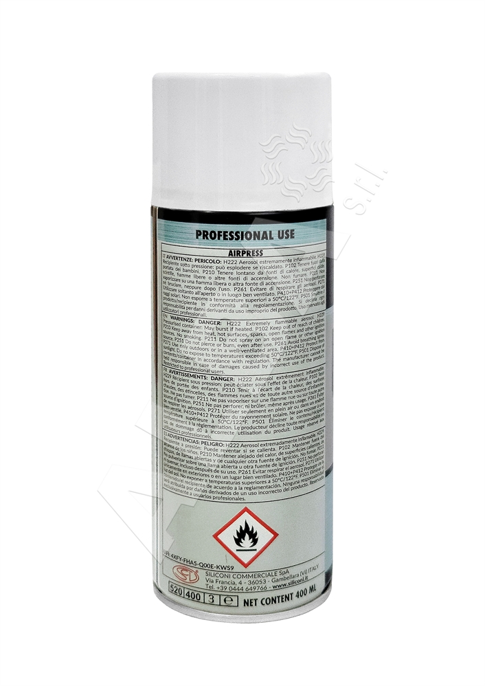 SPRAY AIRPRESS PULITORE AD ARIA COMPRESSA 400ML (slc B295)