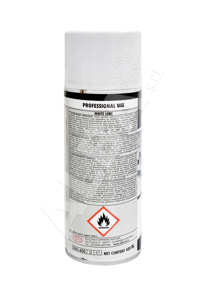 GRASSO BIANCO WHITE LUBE AL LITIO X USO MARINO