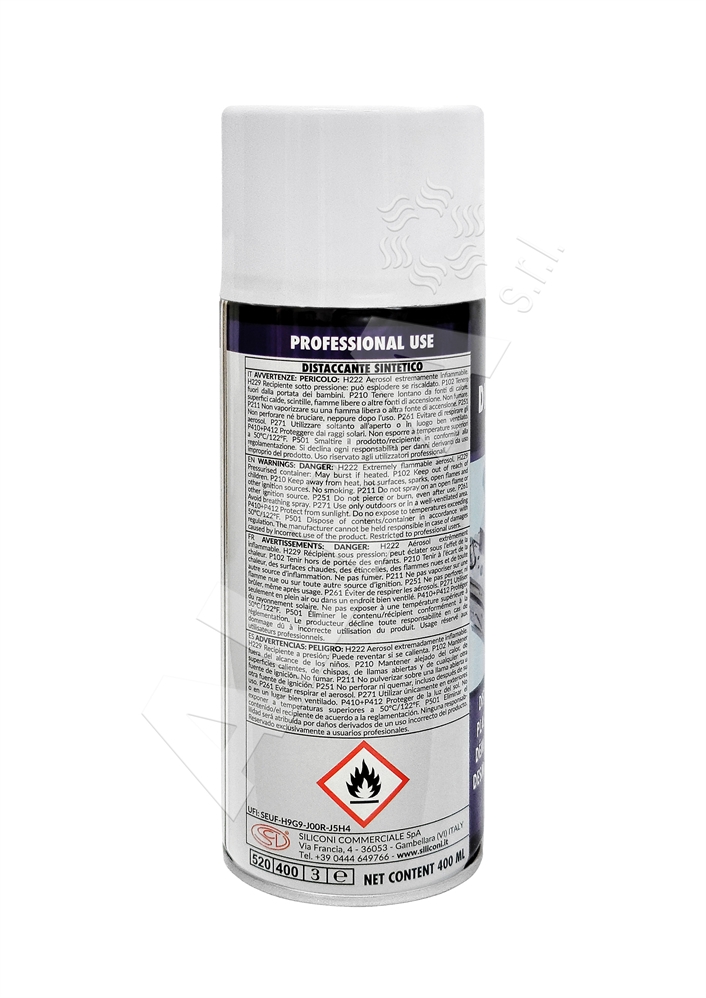 SPRAY DISTACCANTE SINTETICO PER PLASTICA 400ML